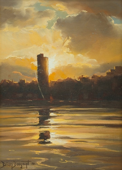 Brian Baigent | Liquid Gold, Rushcutters Bay (1976) | MutualArt