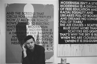 Robert Montgomery: Parasolstice - Parasol unit