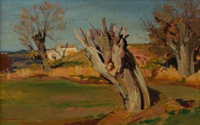 Les vieux arbres by Pierre Lemarchand