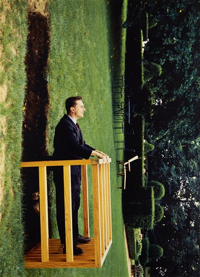 Balcon 1 by Philippe Ramette, 1996