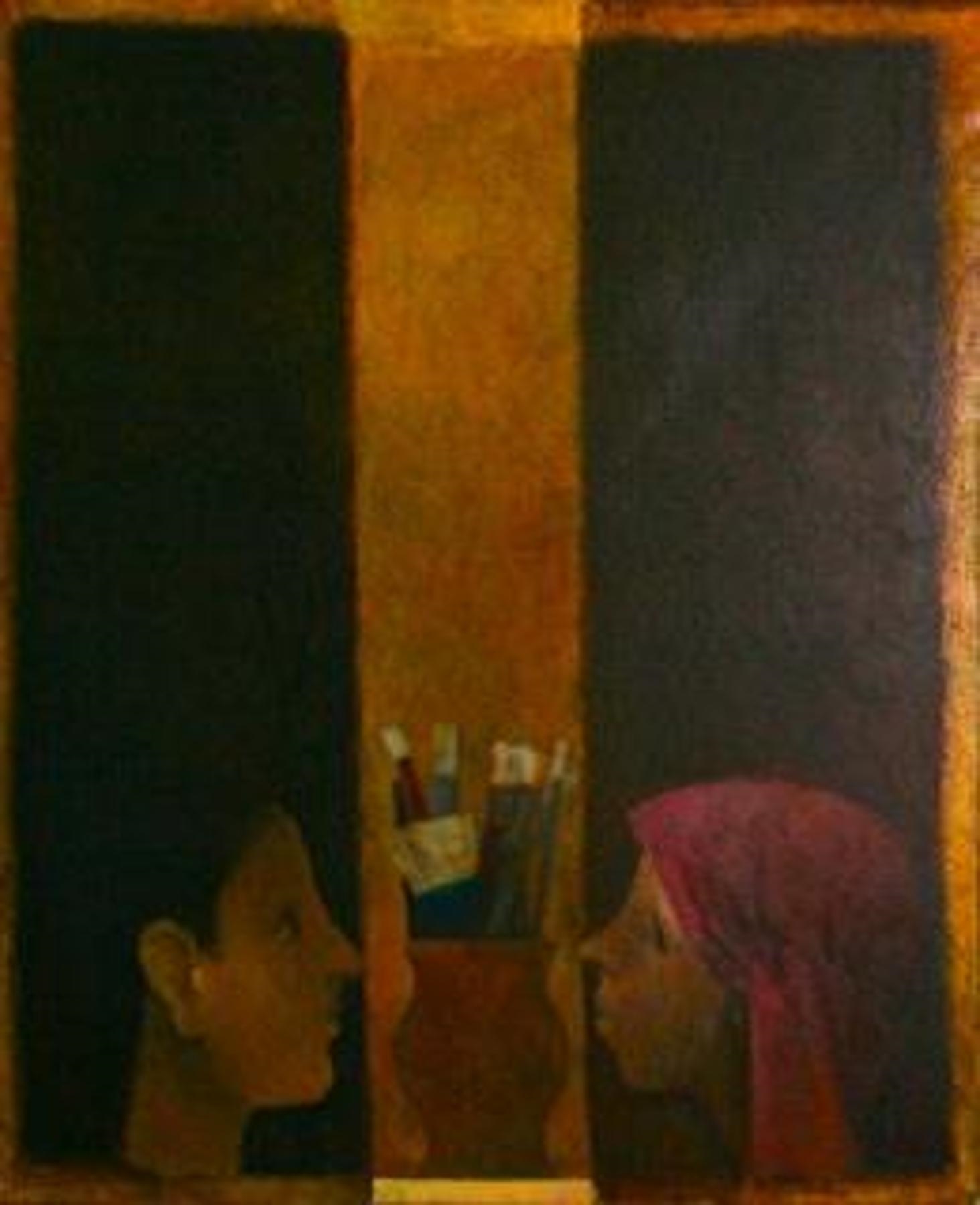 Rogério Ribeiro | O Atelier do pintor (o pintor e o modelo) (1988 ...