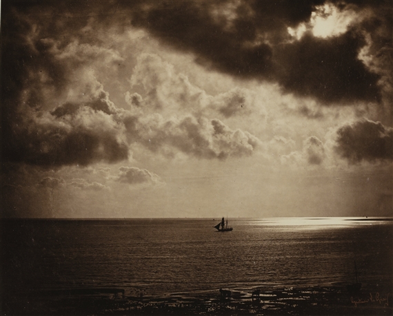 BRICK AU CLAIRE DE LUNE by Gustave le Gray, 1856
