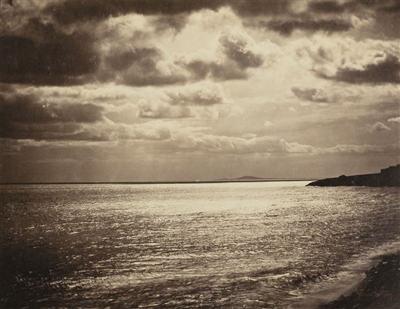 MER MÉDITERRANÉE - CETTE (SÈTE) by Gustave le Gray, 1857