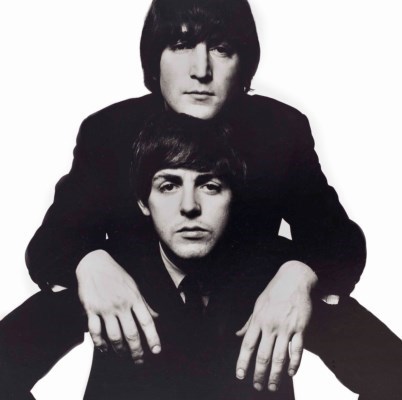John Lennon et Paul McCartney by David Bailey, 1965