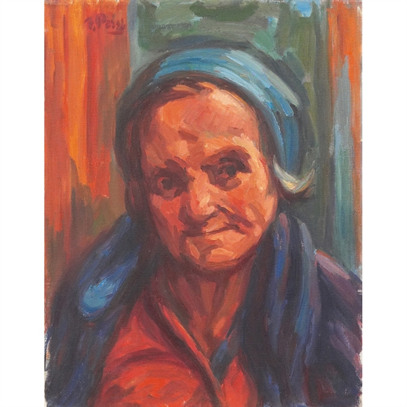 A pair of portraits by Frank Perri