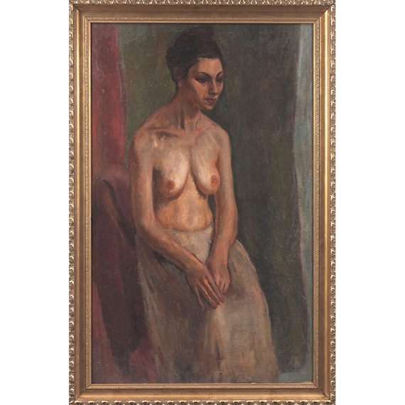 Nude Portrait by Frank Perri, 1937