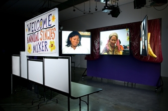 Mike Kelley: Singles' Mixer - Luhring Augustine, Bushwick