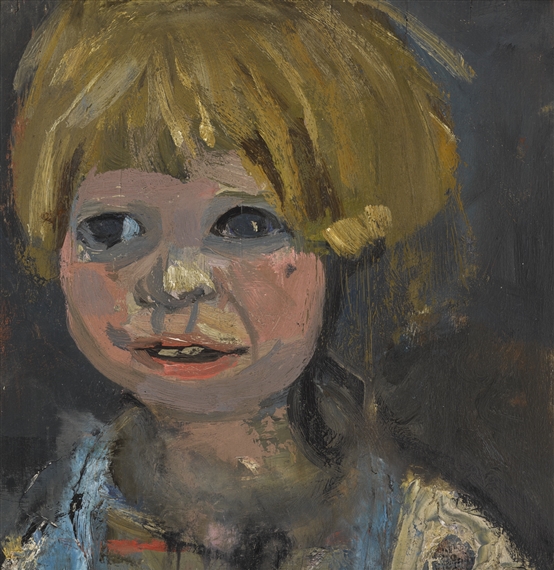 CHILD'S HEAD by Joan Kathleen Hardy Eardley