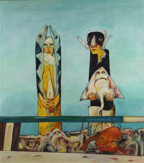 NATURE'S HARVEST by John Bellany, 1972