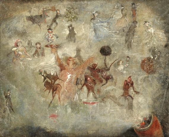 The Pipe Dream by John Anster Fitzgerald