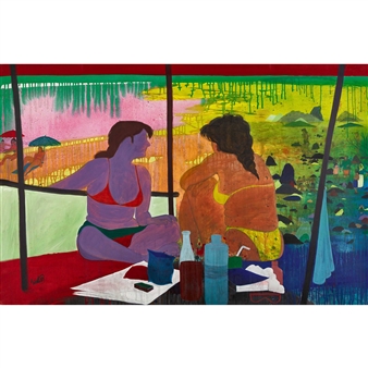 &quot;Das Sonnenbad&quot;. - Nihat Karaman