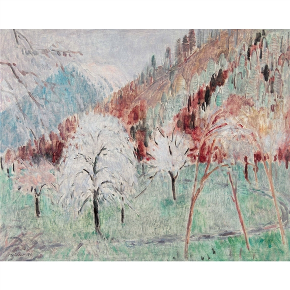 "Frühling". by Leonhard Meisser, 1966