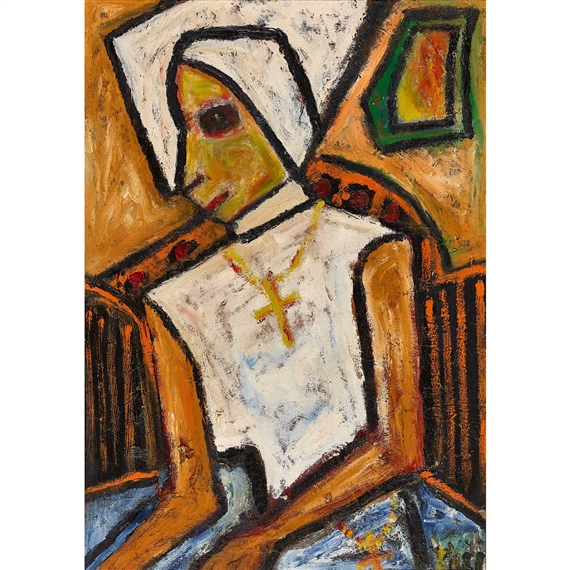 Bildnis einer Krankenschwester by American School, 20th Century