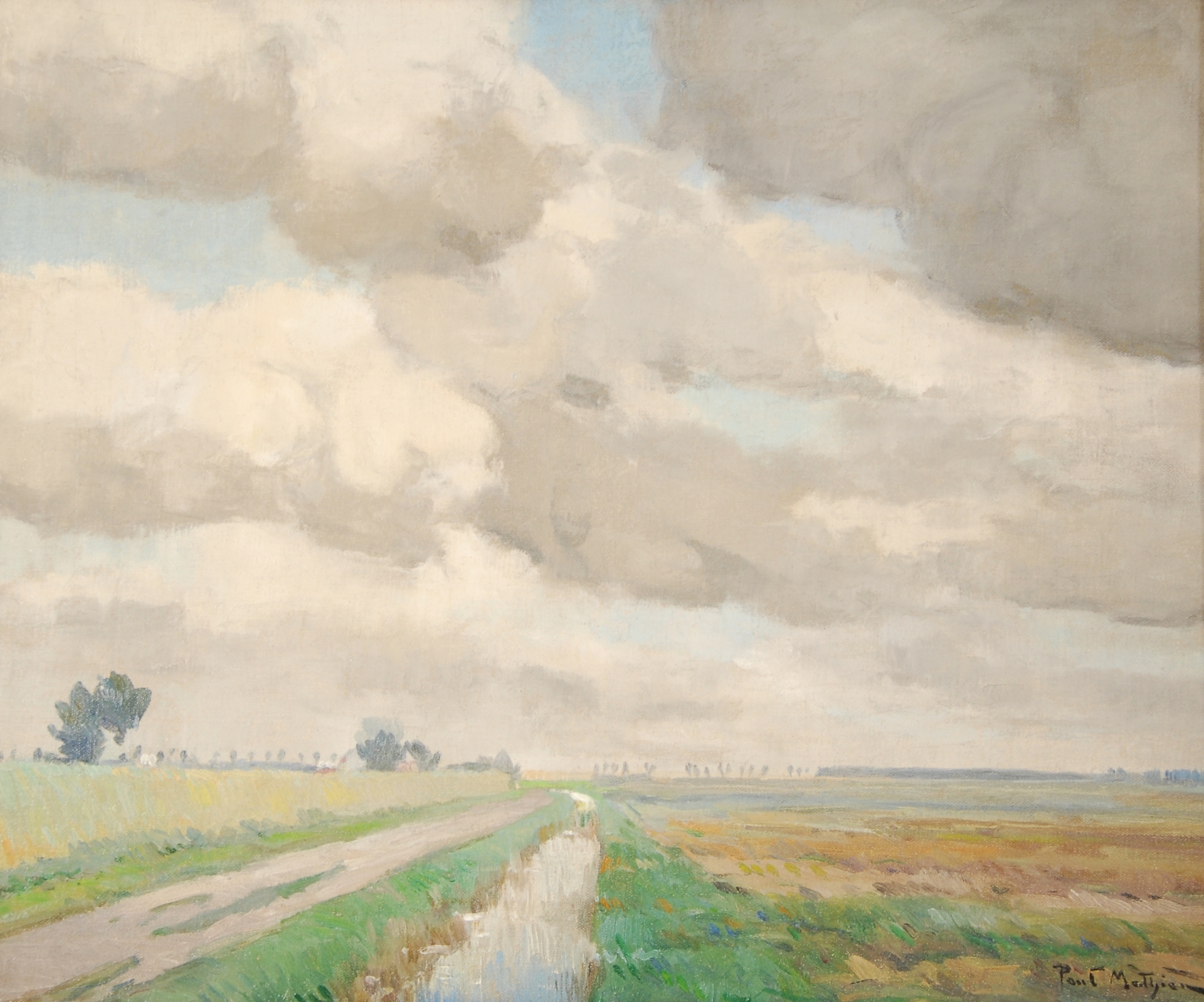 Paul Mathieu | La plaine | MutualArt