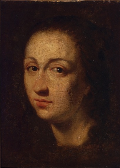 Study of a Head by Bolognese School, 17th Century, 17th Century