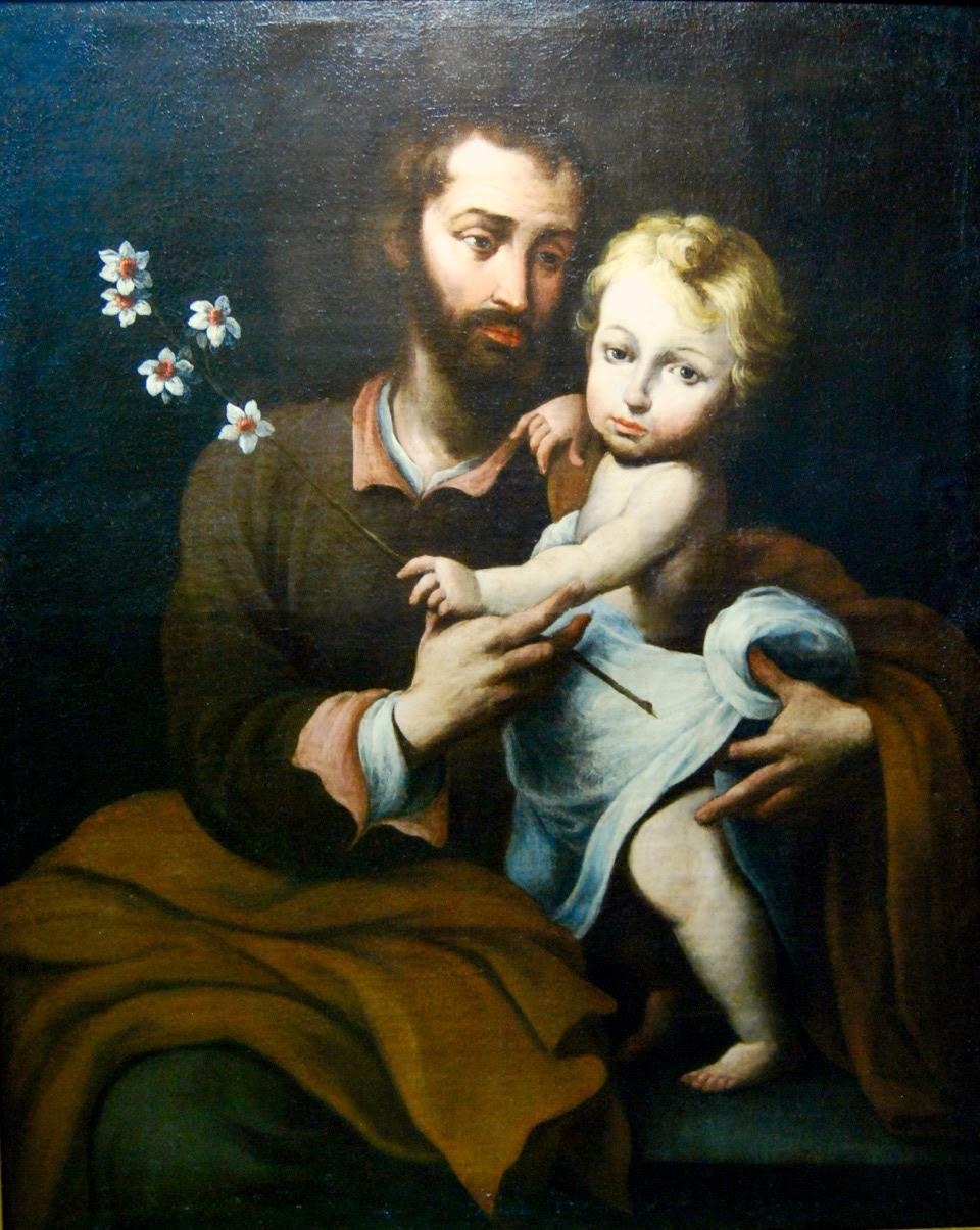Bartolomé Estebán‏ Murillo San José con el Niño MutualArt