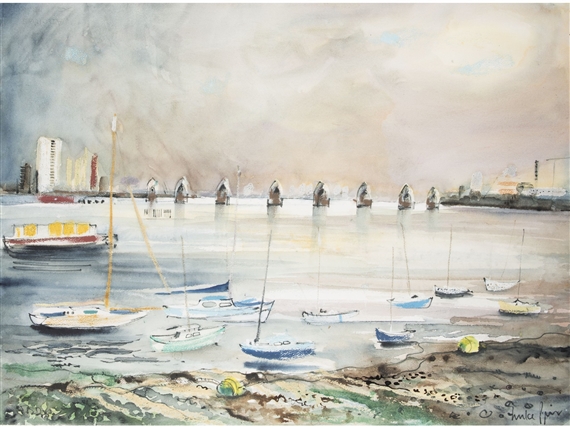 THE THAMES BARRIER by Luke Piper