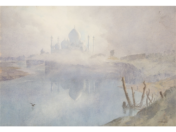 THE TAJ MAHAL, AGRA by Henry Richard Beadon Donne