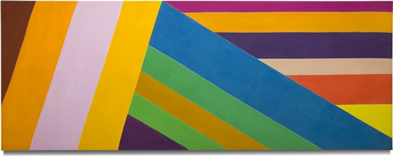 Blue Slant by Jack Bush, 1967