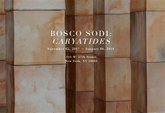 Bosco Sodi: Caryatides - Kasmin Gallery, New York (515 W 27th Str)
