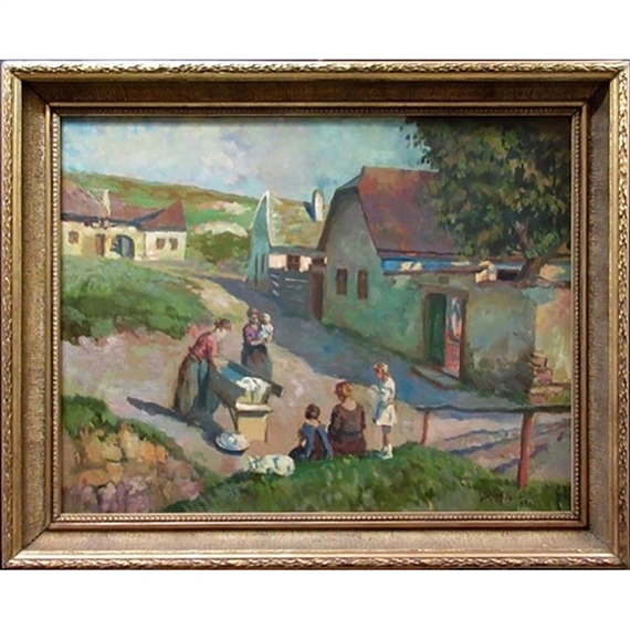 WASHDAY by Géza Zorad