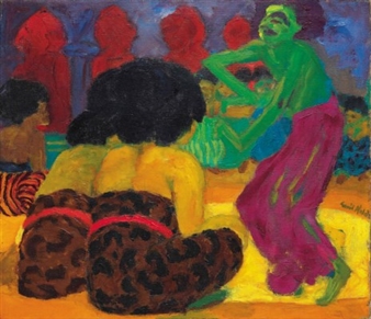 Indische Tänzerin - Emil Nolde