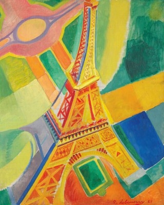La Tour Eiffel by Robert Delaunay, 1928