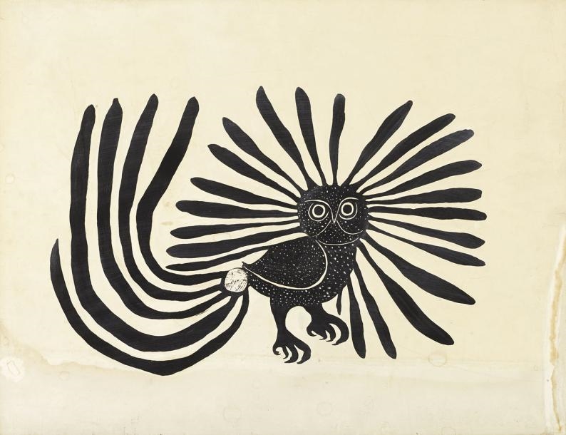 Kenojuak Ashevak | ENCHANTED OWL | MutualArt