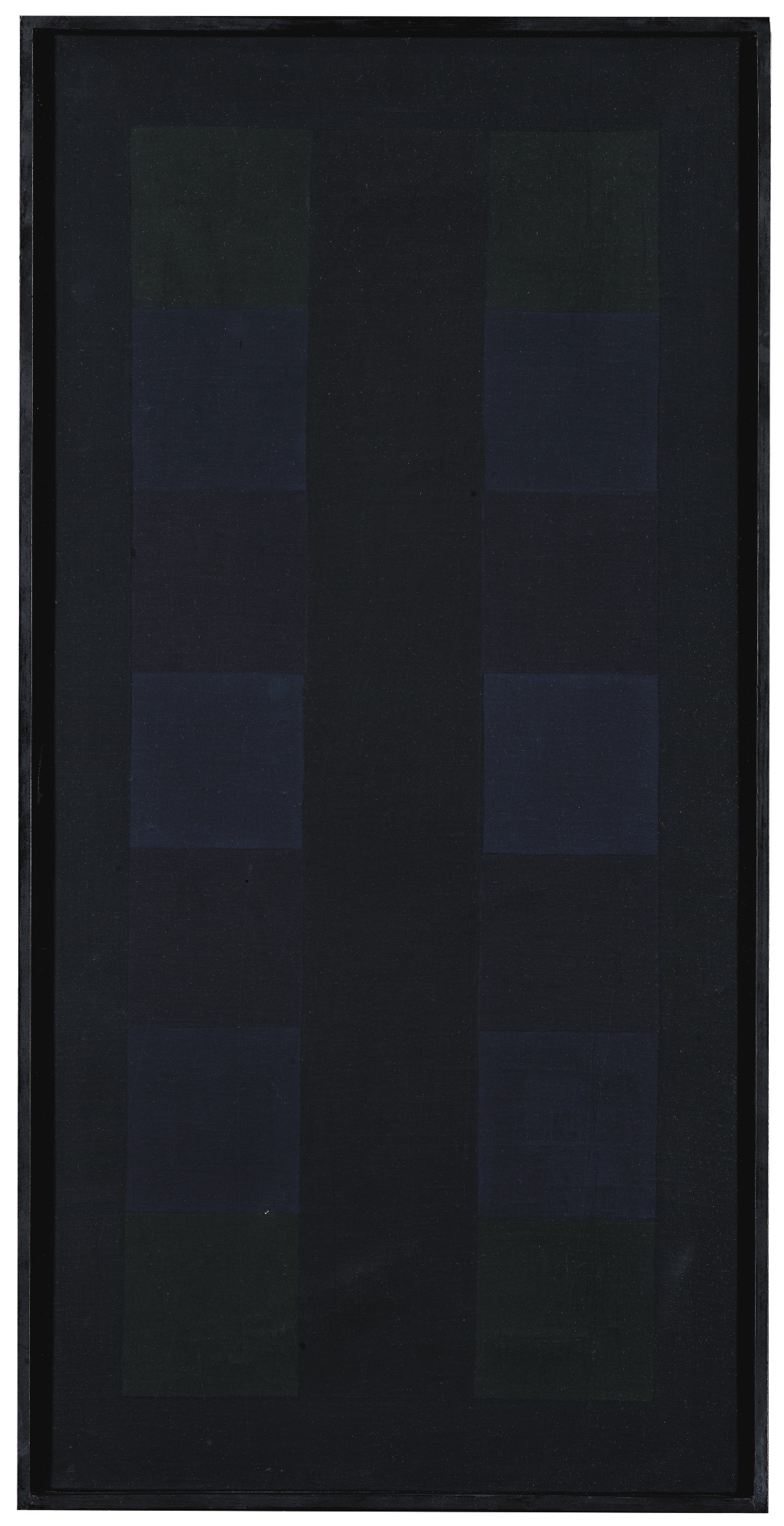 Ad Reinhardt Abstract Painting, Blue (1952 1954) MutualArt