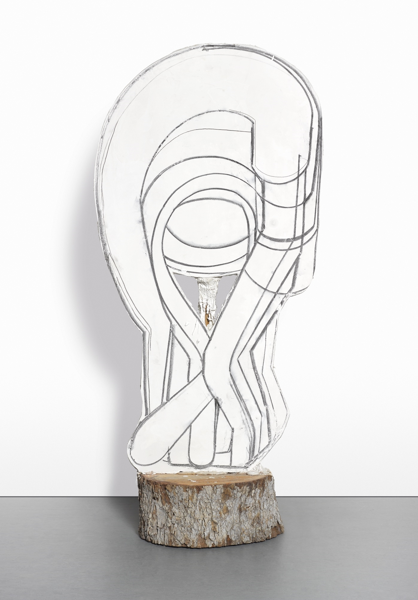 Artwork by Thomas Houseago, MACHINE I, Made of iron rebar