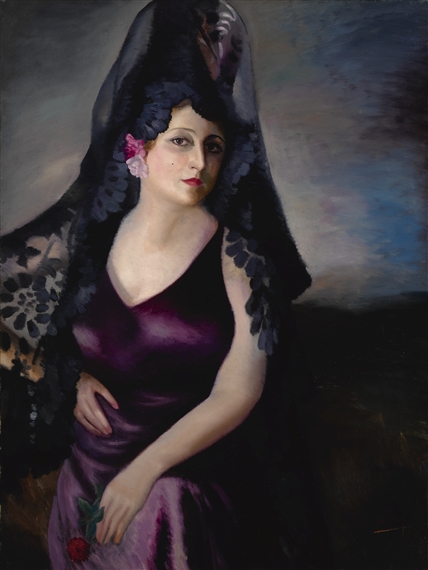 RETRATO DE LA SRA. GARCÍA DE CASTRO, I by Wifredo Lam, 1933