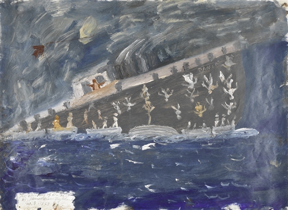 Dixon James The Sinking Of The Titanic 1969 Mutualart