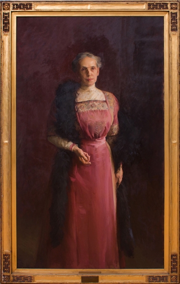 PORTRAIT OF MRS. ELLA FLAGG YOUNG by Louis Betts