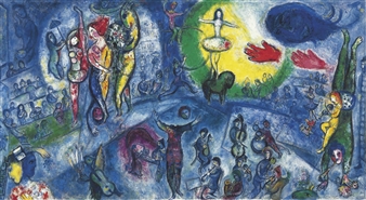 LE GRAND CIRQUE - Marc Chagall