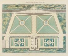 Plan du casino Colonna à Marino by Pierre-François-Léonard Fontaine, Charles Percier