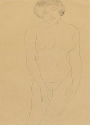 Femme nue debout by Auguste Rodin, circa 1896-1900