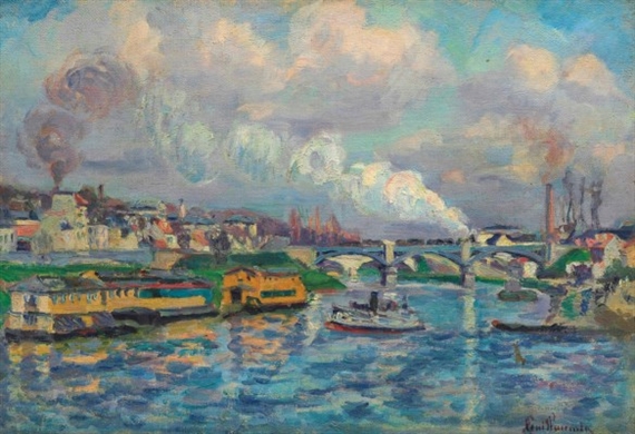 La Seine à Charenton by Armand Guillaumin, circa 1878