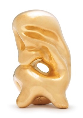Configuration angoissante by Jean Arp, 1957