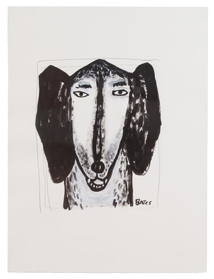 Chow Dog by David Bates, 1984