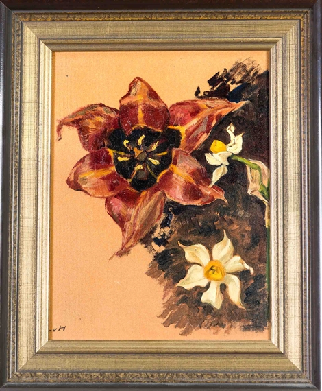 Blumenstudie by Ludwig von Hofmann