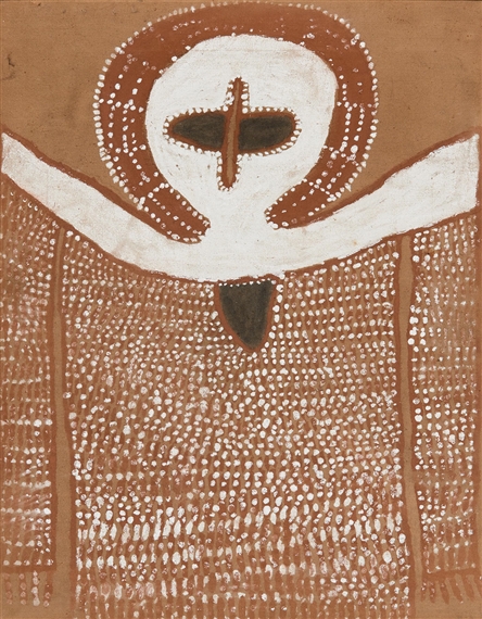 (Wanjina) by Alec Mingelmanganu, circa 1980