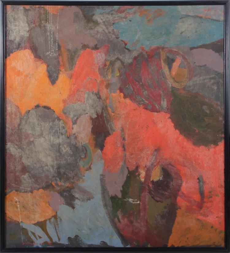 Artwork by Jim Forsberg, FLORAL IMPULSE, Made of oil on canvas