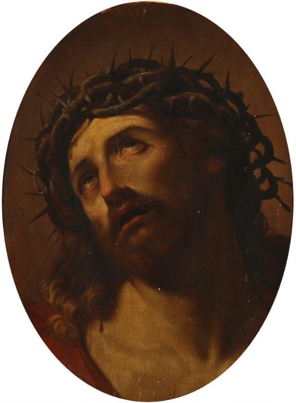 Reni Guido Head of Christ crowned with thorns MutualArt