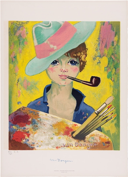 Kees van Dongen、超希少画集より、新品額装付、絵画 Kees van Dongen、超希少画集より、新品額装付、絵画 2025年最新