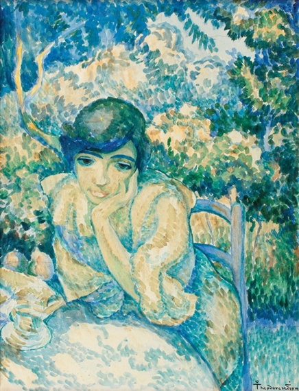 In the Garden by Ion Theodorescu Sion, circa 1913