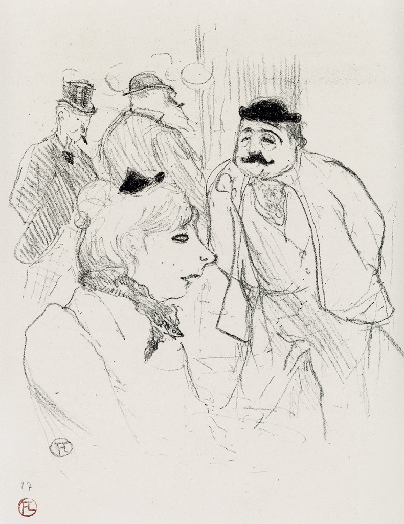 Henri de ToulouseLautrec Les vieux messieurs (1894) MutualArt