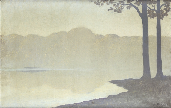A MORNING'S HARMONY by Alphonse Osbert, 1902