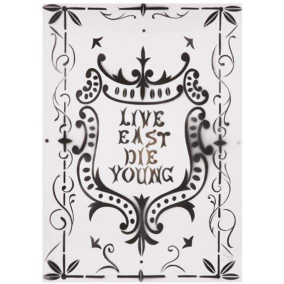 Pure Evil | LIVE EAST DIE YOUNG PUB SIGN (2015) | MutualArt