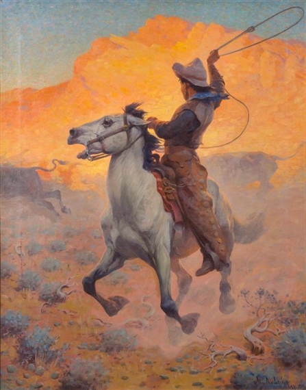 William Robinson Leigh | The Roper | MutualArt