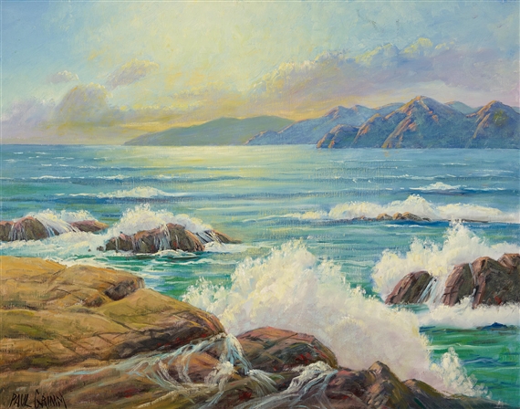 Active Seashore by Paul Grimm